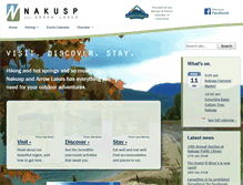 Tablet Screenshot of nakusparrowlakes.com
